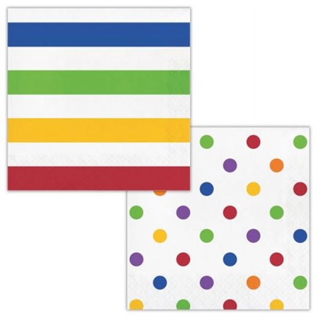 Dots & Stripes Multi LN 16ct.