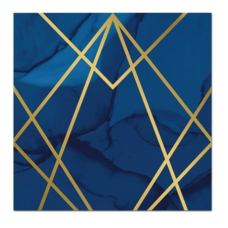 Eode Navy Gold Foil  LN16ct