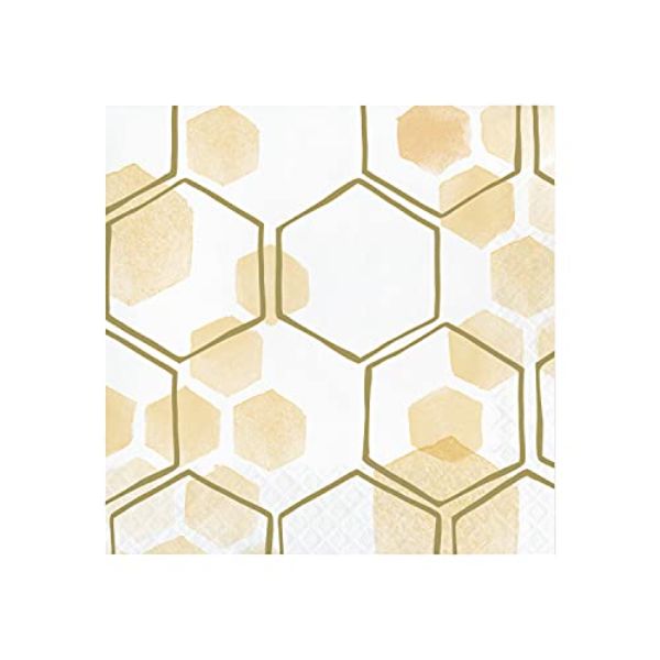 Honeycomb gold foil LN  16c