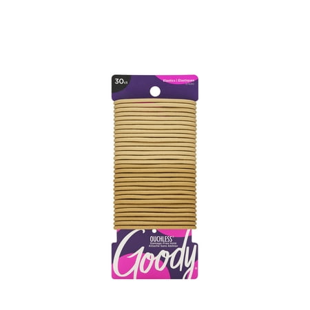 Goody Ouchless 4mm Beige 30ct