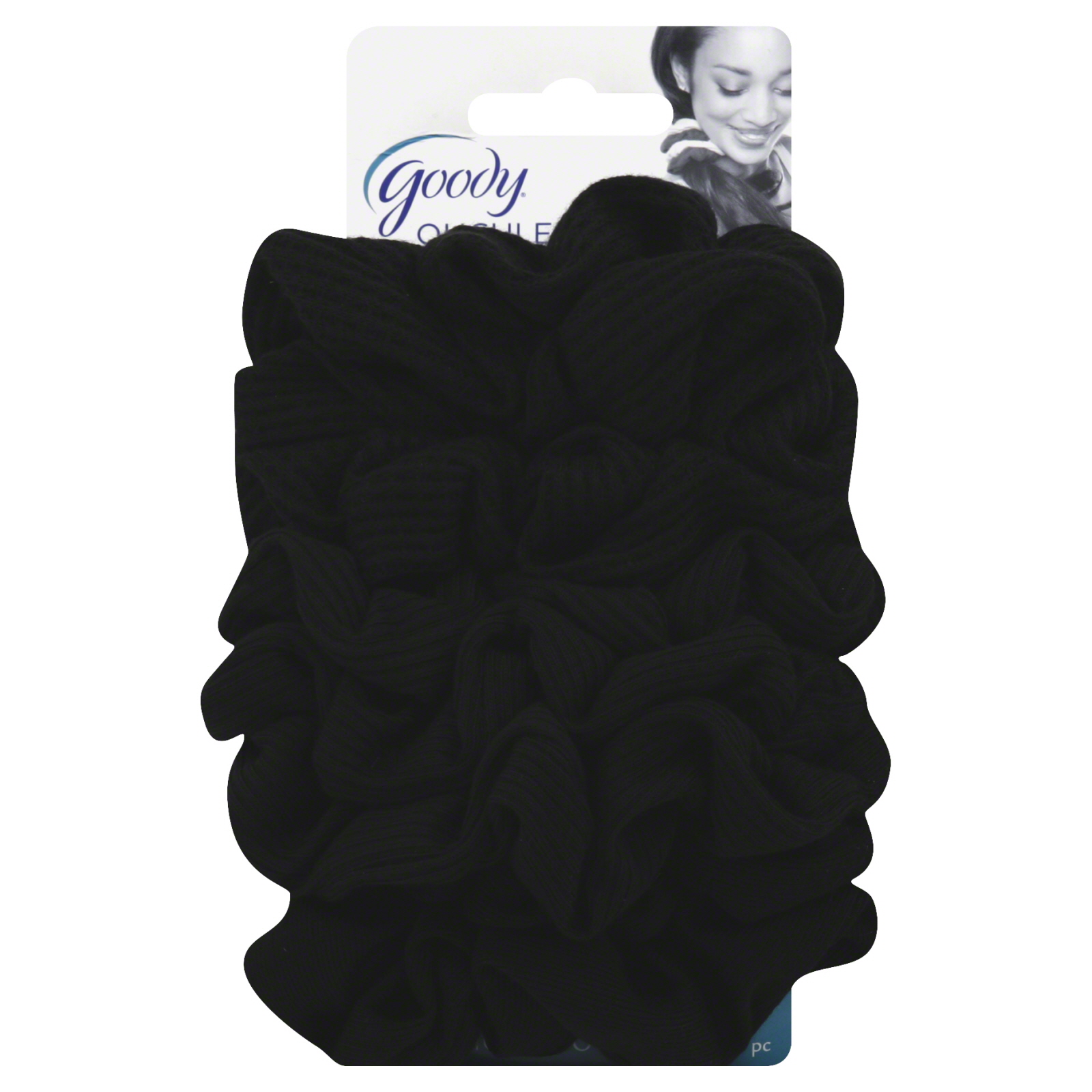 Goody Scrunchie Blk 8ct