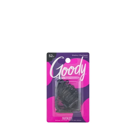 Goody Ouchless Latex BLK  52ct
