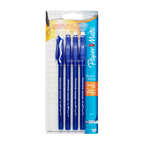PaperMate EraserMate Blue 5pk.
