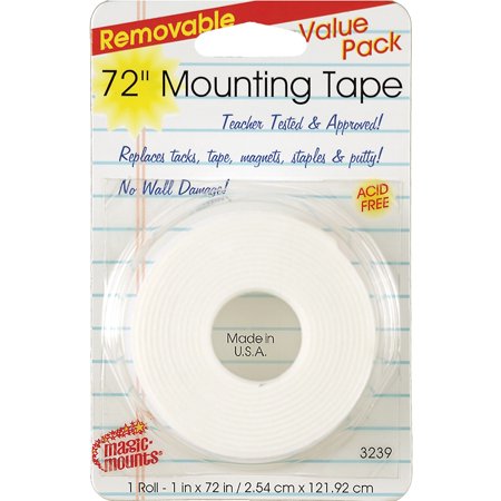 Mounting Tape Removable 1"x6'