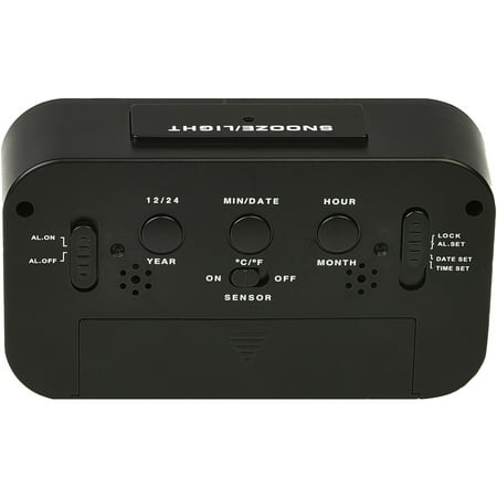 Alarm Clock LCD-LightSensr-RCA