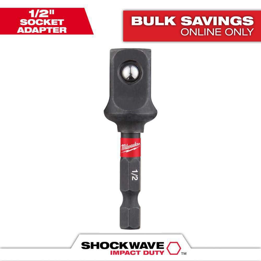 Impact Socket 1/2" Drive Milwk