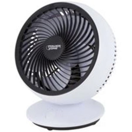 Stand Fan 6" OSC White PowerZo