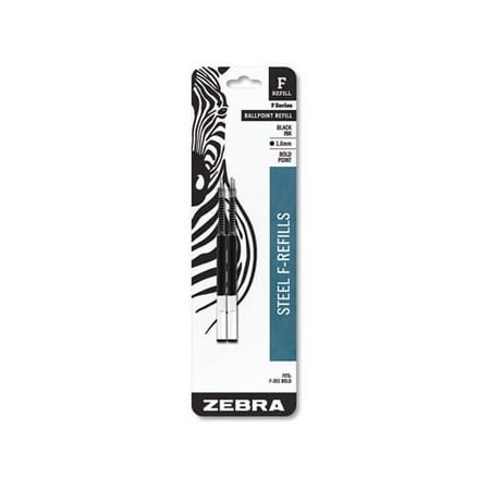 Zebra Refill Black 1.6mm 2pk.