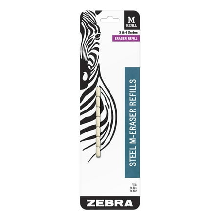 Zebra Eraser Refills For M-301