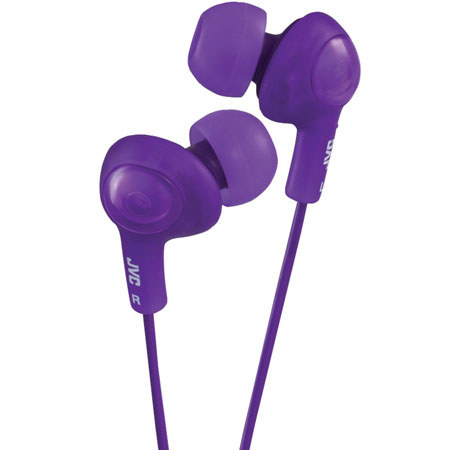 JVC HAFR6A Gumy EarBuds Violet