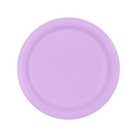 7" Paper Plate Lavender