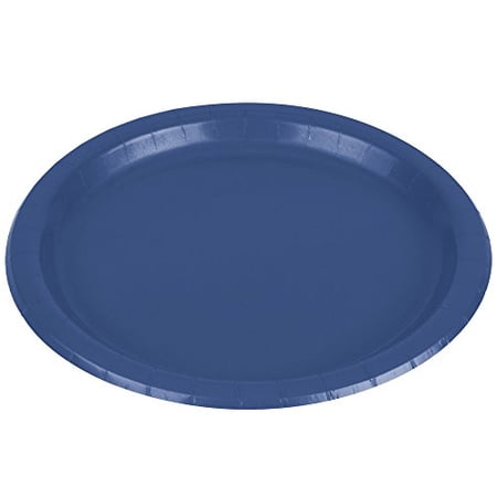 7" Paper Plate Navy