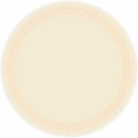 9" Paper Plate Ivory