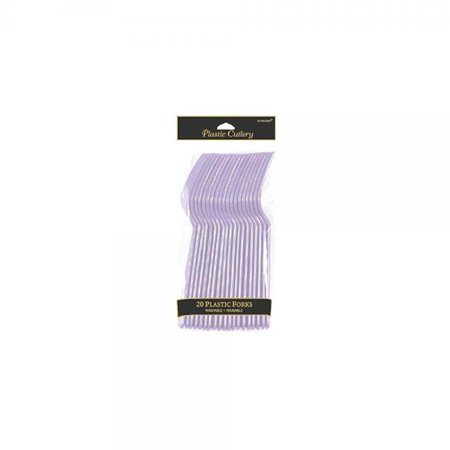 Plastic Fork 24ct Lavender