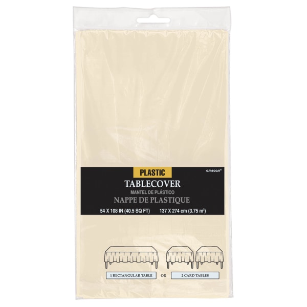 Plastic TC 54X108 Ivory