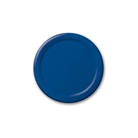 10.25" Paper Plate Navy 24ct