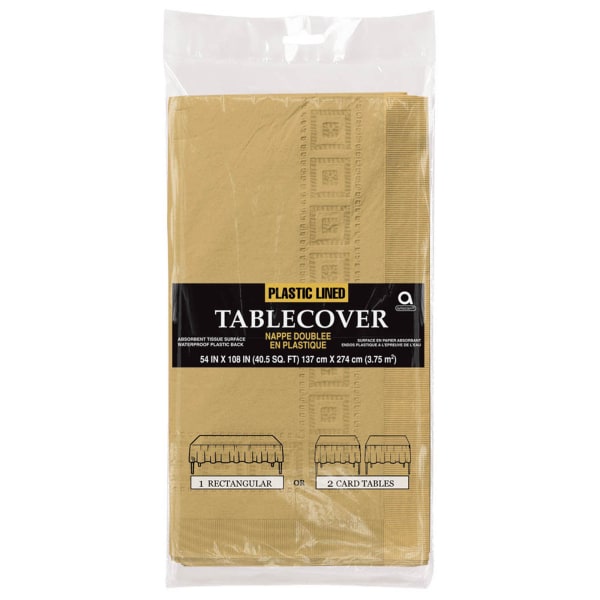 3-Ply Tablecover Glitteri Gold