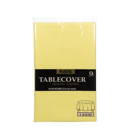 Plastic TC RD. 84" Mimosa