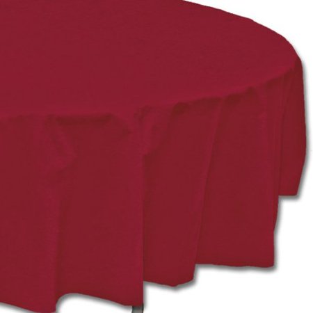 Plastic TC RD. 84" Burgundy