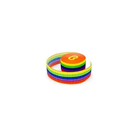 Crepe Streamer Rainbow 81'
