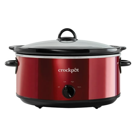 7qt Slow Cooker Ovl Rival RED