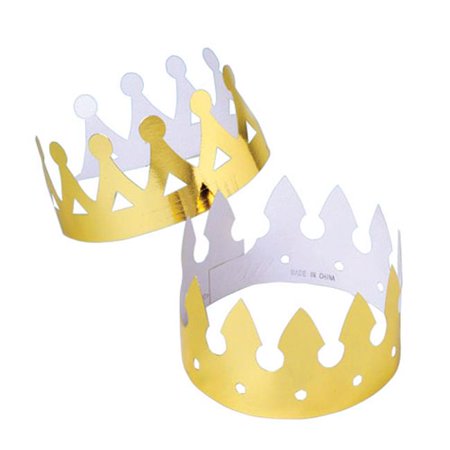 Foil Gold Crown 12ct