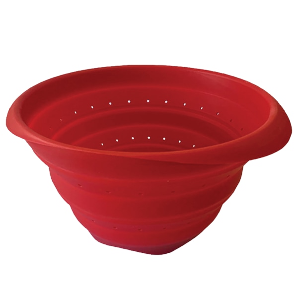 Colander Silicone 4qt RED BHW