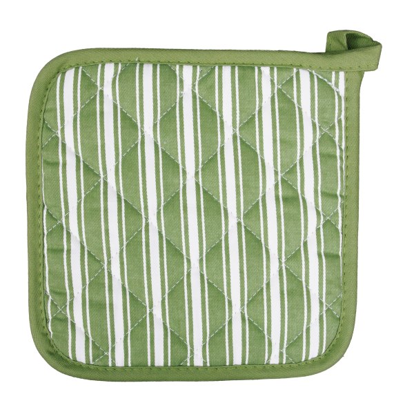Potholder Green Stripe BH