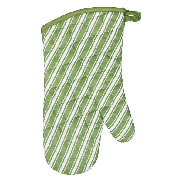 Oven Mitt Stripe Green BH