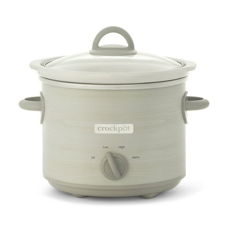 3 qt Round WoodGrain-Crockpot®