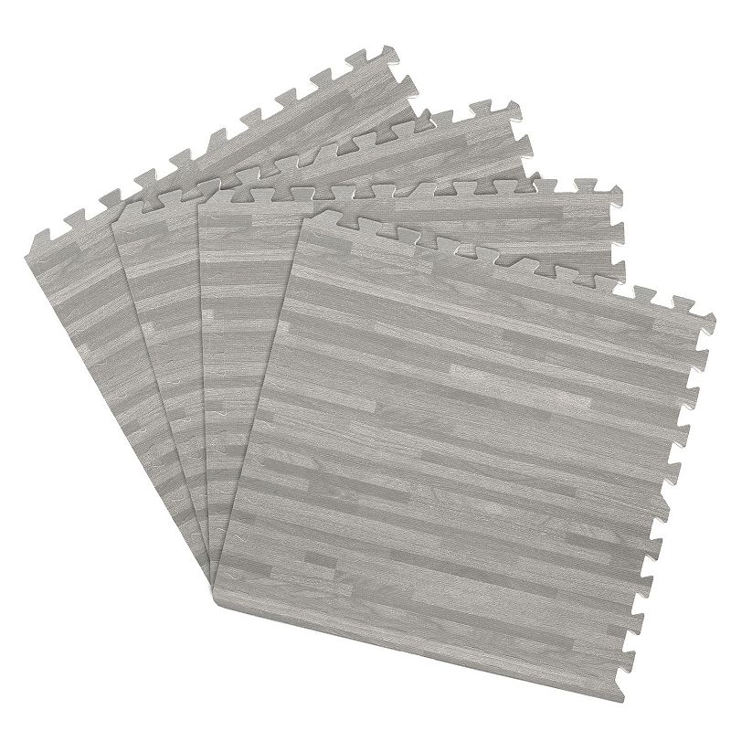 Foam Tile 24x24 4ct Grey