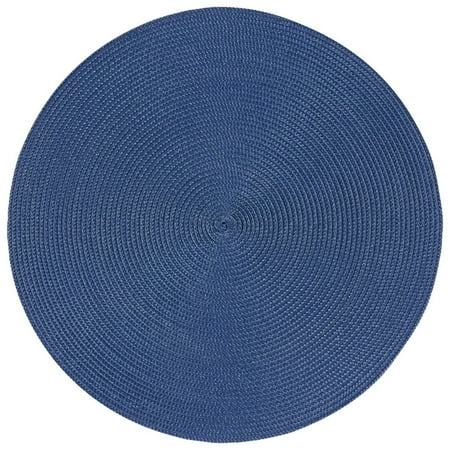 Placemat Round Disko Indigo ND