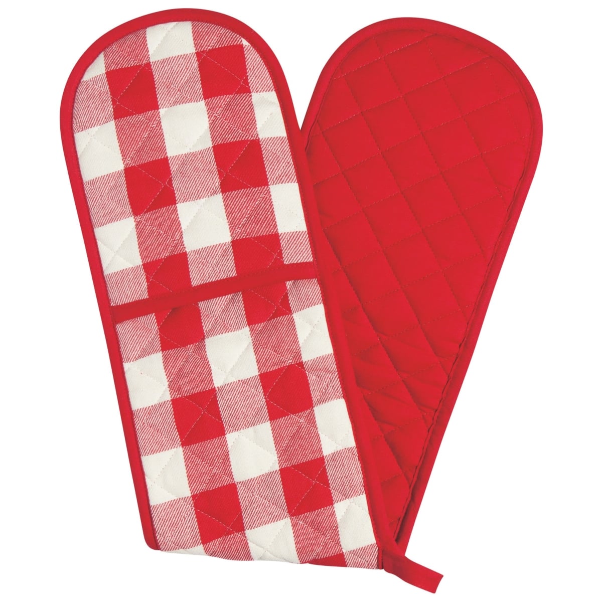 Double Oven Mitt Red