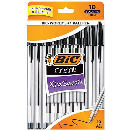 Bic Cristal 10pk. Black