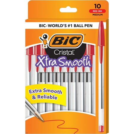 Bic Cristal 10pk. Red