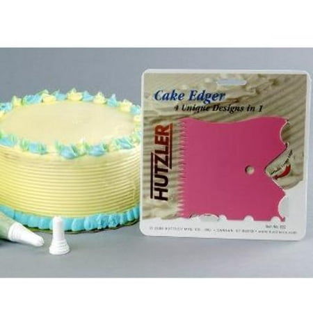 Decorating Comb 4-side Plastic