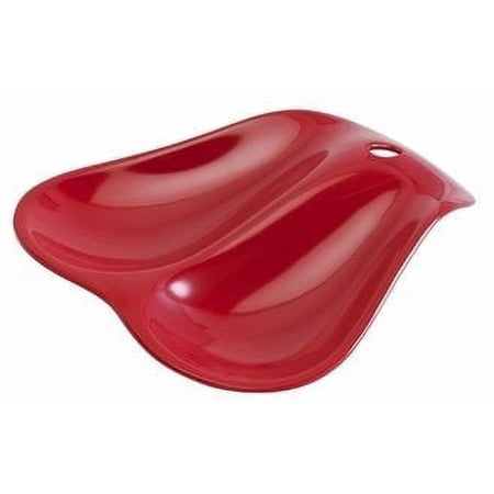 Double Spoon Rest Red