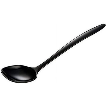 12" Melamine Spoon Black