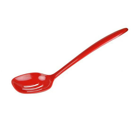 12" Mlmn Slotted Spoon Red