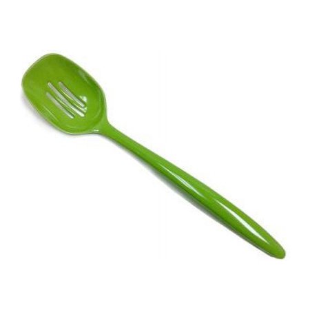 12" Mlmn Slotted Spoon Green