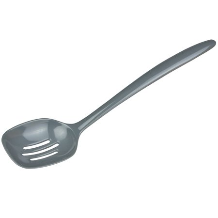 12" Mlmn Slotted Spoon grey