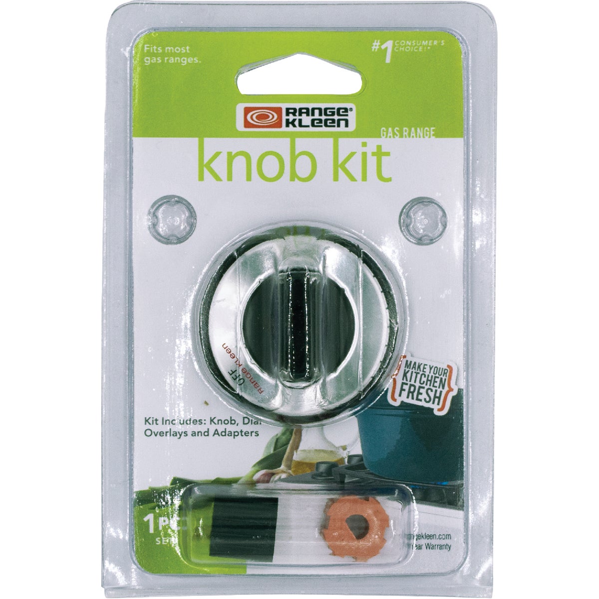 Gas Range Oven Knob Black