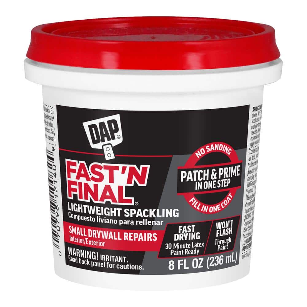 Spackle Lightweight 8oz.