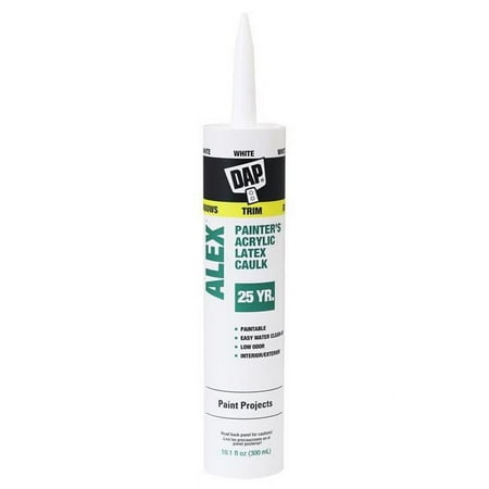 Caulk Acrylic Latex WHT DAP
