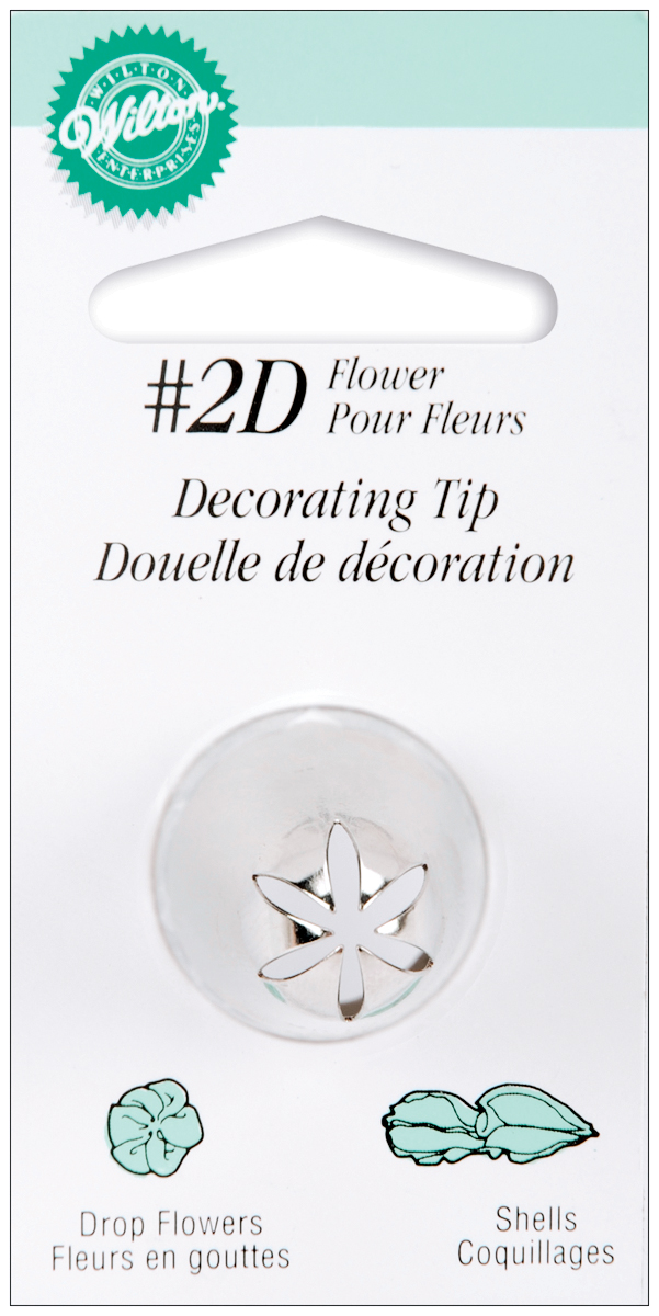 Decorating Tip Drop Flower #2D