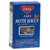 Enoz Moth Balls 10oz.