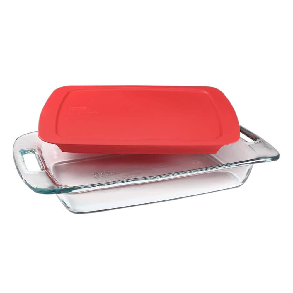 Pyrex 3 qt wRed Cover (9x13)