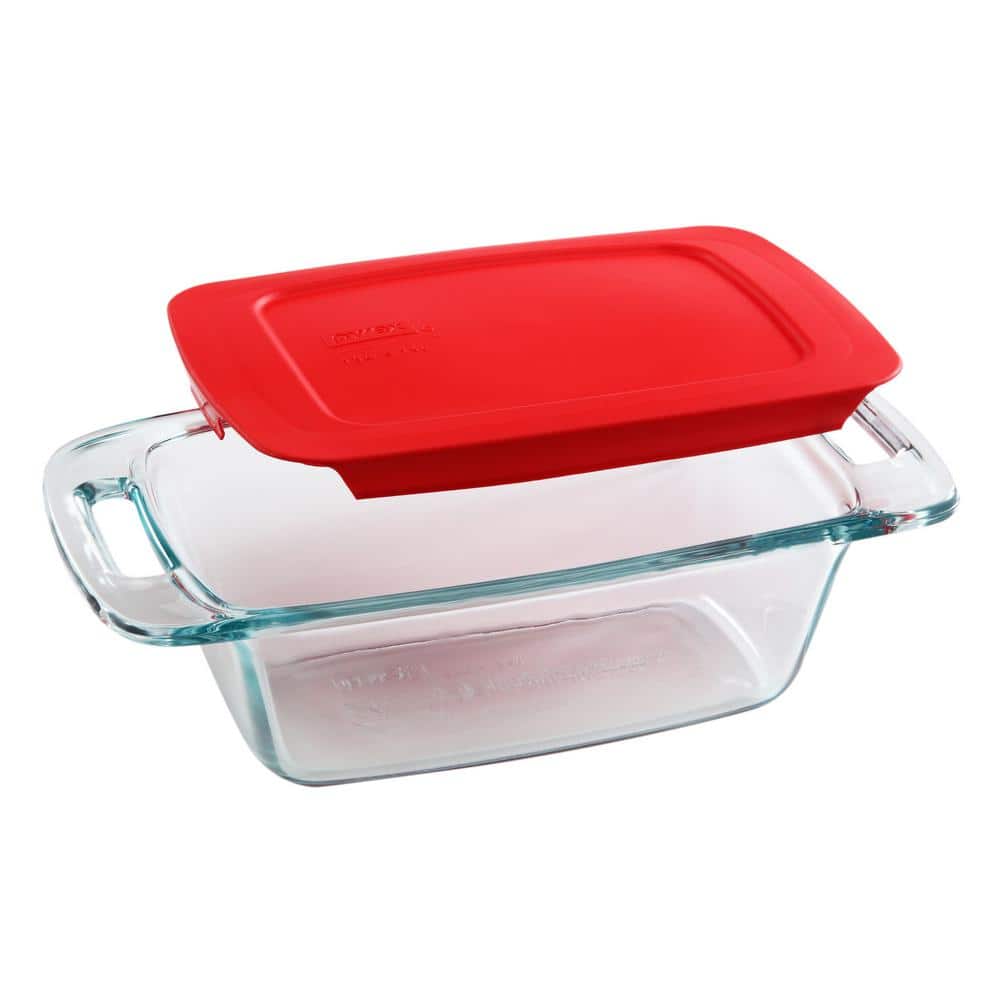 Pyrex 1-1/2qt.Loaf w/Lid EG