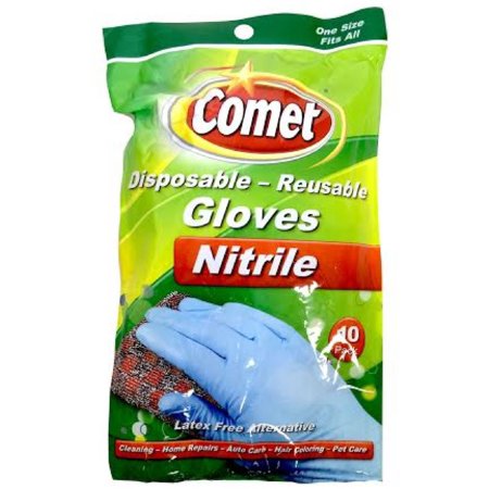Nitrile Gloves One Size 10pk.