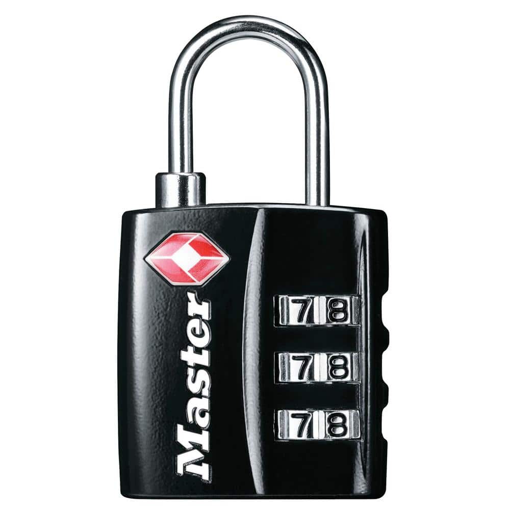 Travel Lock Master Black
